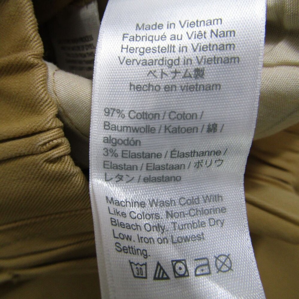 (NWOT) J. Crew Astrid Wide-Leg Chino Pull-On Pants | Honey Brown – XXS - Picture 6 of 7